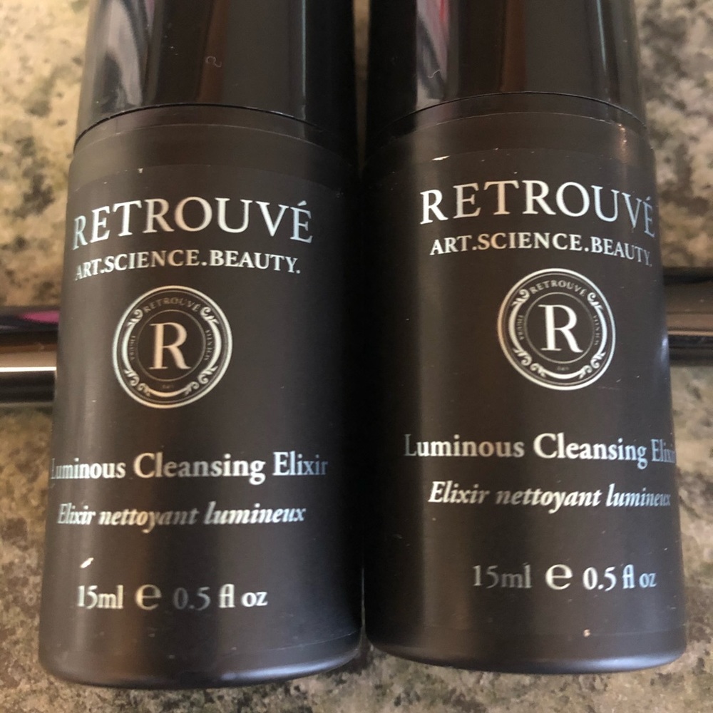 Retrouve Luminous Cleansing Elixir x 2 NEW